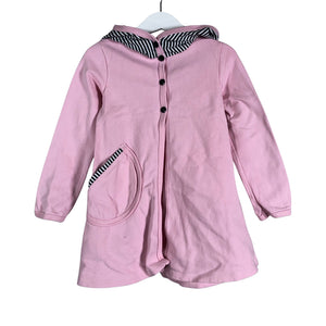 Unisex Napikas - Sweatshirt tunic, size 104 - 110 - Light pink (1)