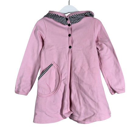 Unisex Napikas - Sweatshirt tunic, size 104 - 110 - Light pink ()