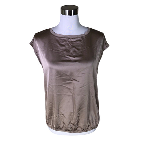 Unisex Ril's - Short-sleeved blouse, size 36 - Beige ()