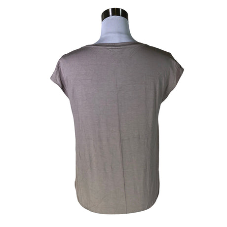 Unisex Ril's - Short-sleeved blouse, size 36 - Beige (2)
