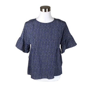 Unisex Weekend by MaxMara - Short-sleeved blouse, size 36 - Blue (1)