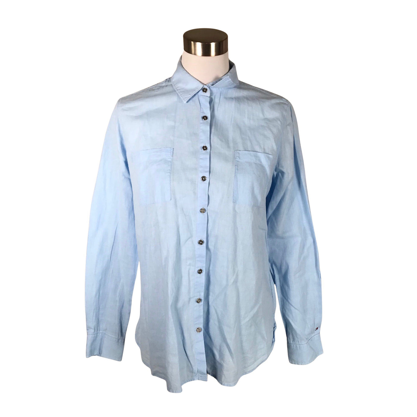 Unisex Tommy Hilfiger - Blouse, size 36 - Light blue (1)