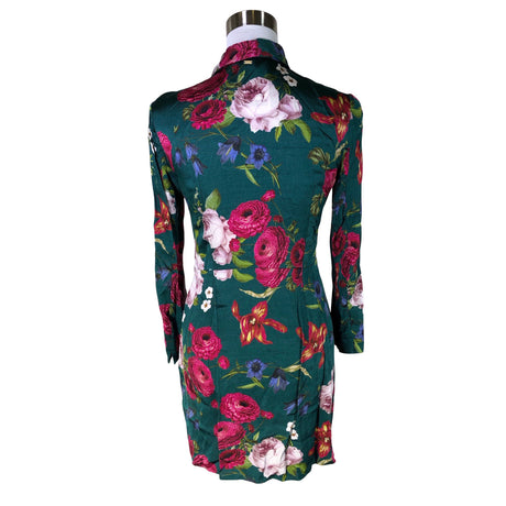 Unisex Superdry - Schiffon dress, size 36 - Green (2)