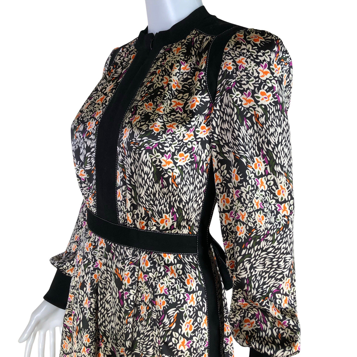 Unisex ME+EM - Schiffon dress, size 36 - Black (3)