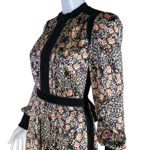 Unisex ME+EM - Schiffon dress, size 36 - Black (3)
