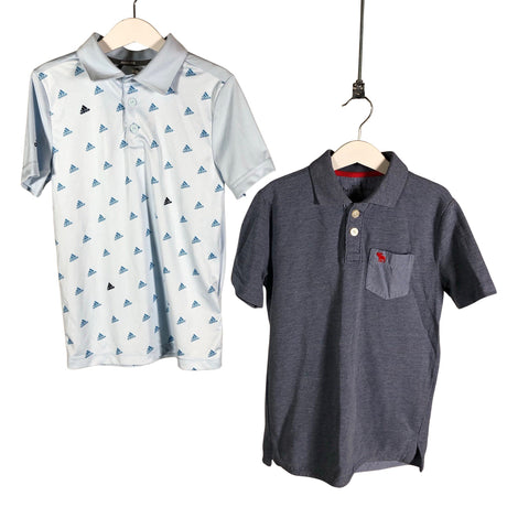 Unisex Adidas - Sports shirt, short sleeve, size 122 - 128 - Light blue ()