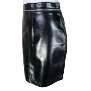 Unisex Philosophy Di Lorenzo Serafini - Leather skirt, size 36 - Black (3)