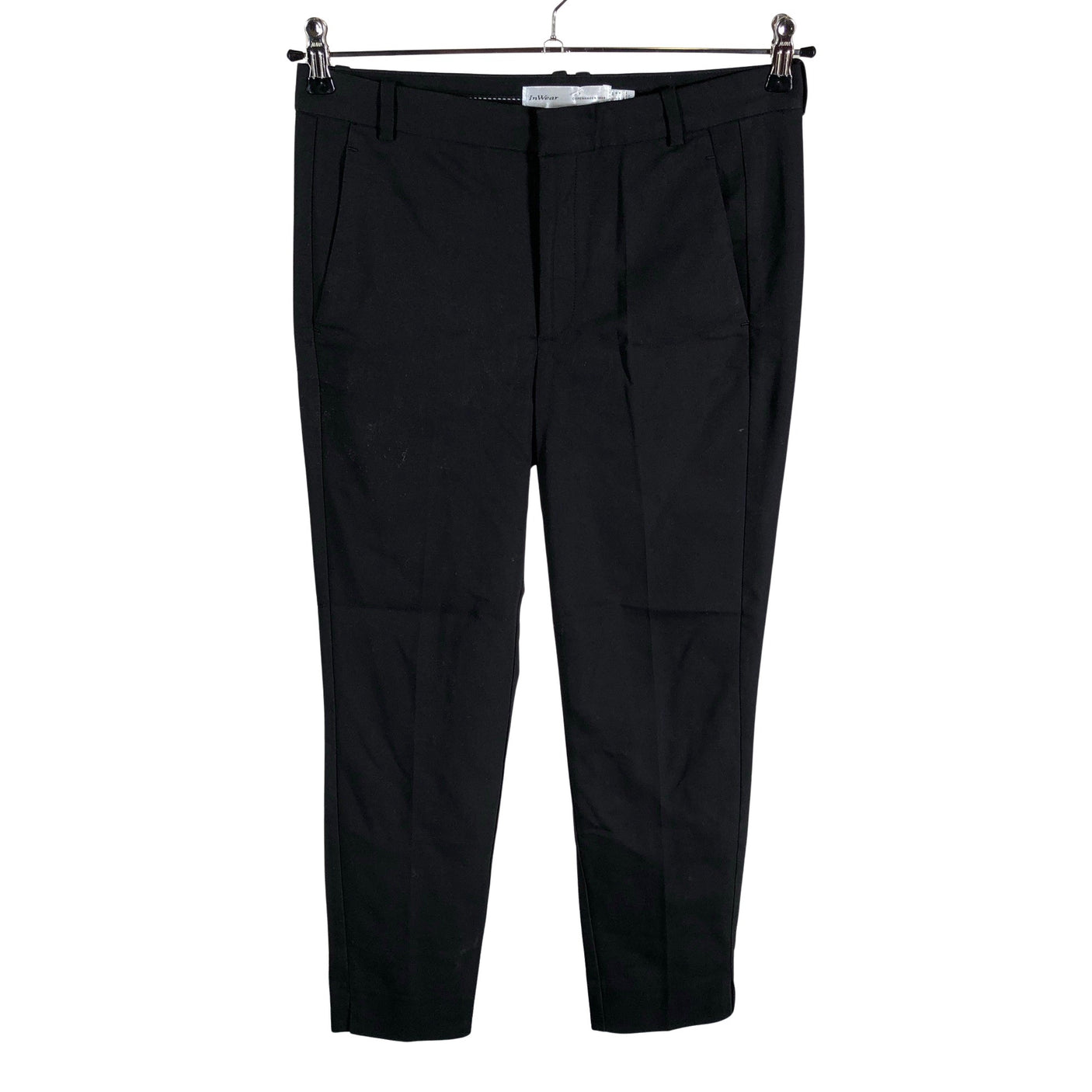 Unisex InWear - Straight leg trousers, size 34 - Black (1)