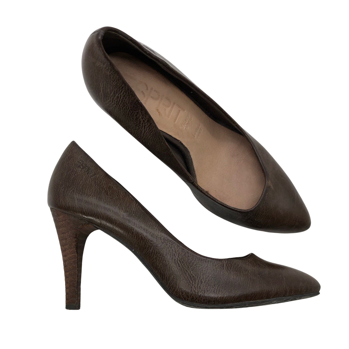 Unisex Esprit - High heels, size 37 - Brown (1)
