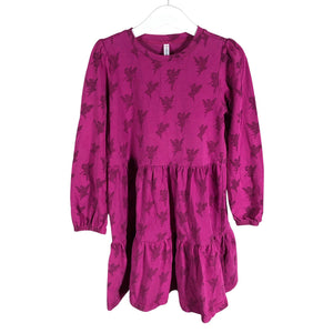 Unisex Coccodrillo - Tricot dress, size 116 - 122 - Violet (1)