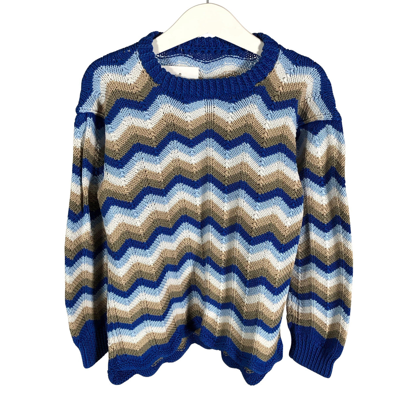 Unisex Handmade - Sweater, size 140 - 146 - Blue (1)