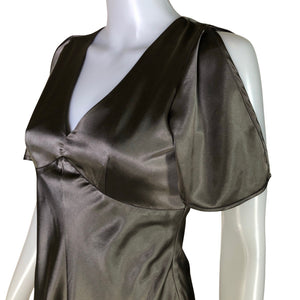 Unisex Your Face - Party dress, size 34 - Green (2)