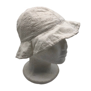 Unisex Lindex - Summer hat, size 48 - 50 cm - White (1)