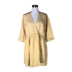 Unisex American Vintage - Schiffon dress, size 36 - Yellow (1)