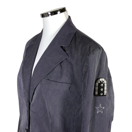 Unisex Ulla Popken - Jacket, size 50 - Blue (2)