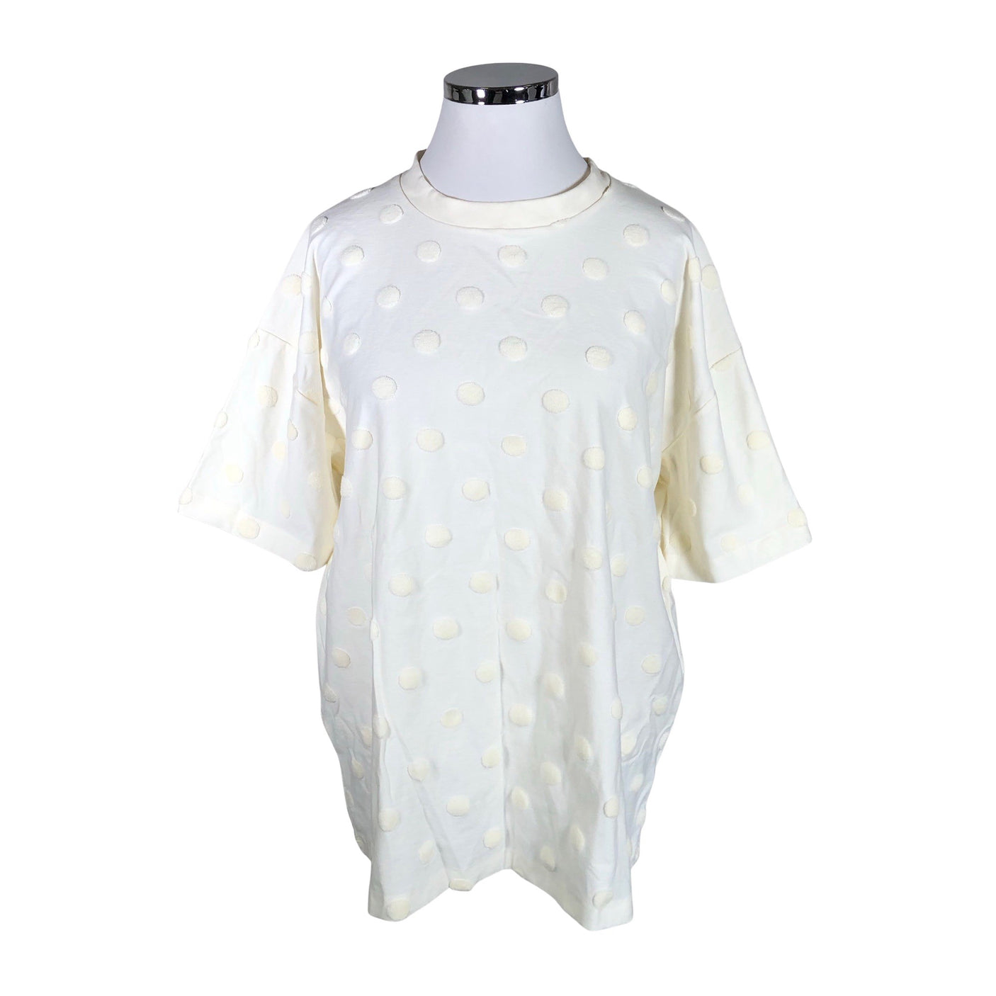 Unisex Aarrelabel - Tricot tunic, size 42 - Natural white (1)