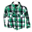 Unisex Lindex - Collared shirt, size 98 - 104 - Green ()