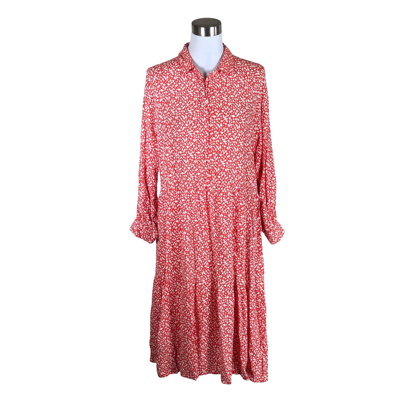 Unisex Boii - Schiffon dress, size 36 - Red (1)