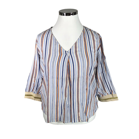 Unisex Cream - Blouse, size 42 - Light blue ()