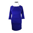 Unisex Karen Millen - Tricot dress, size 44 - Blue ()