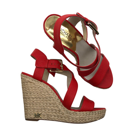 Unisex Michael Kors - Wedge sandals, size 39 - Red ()
