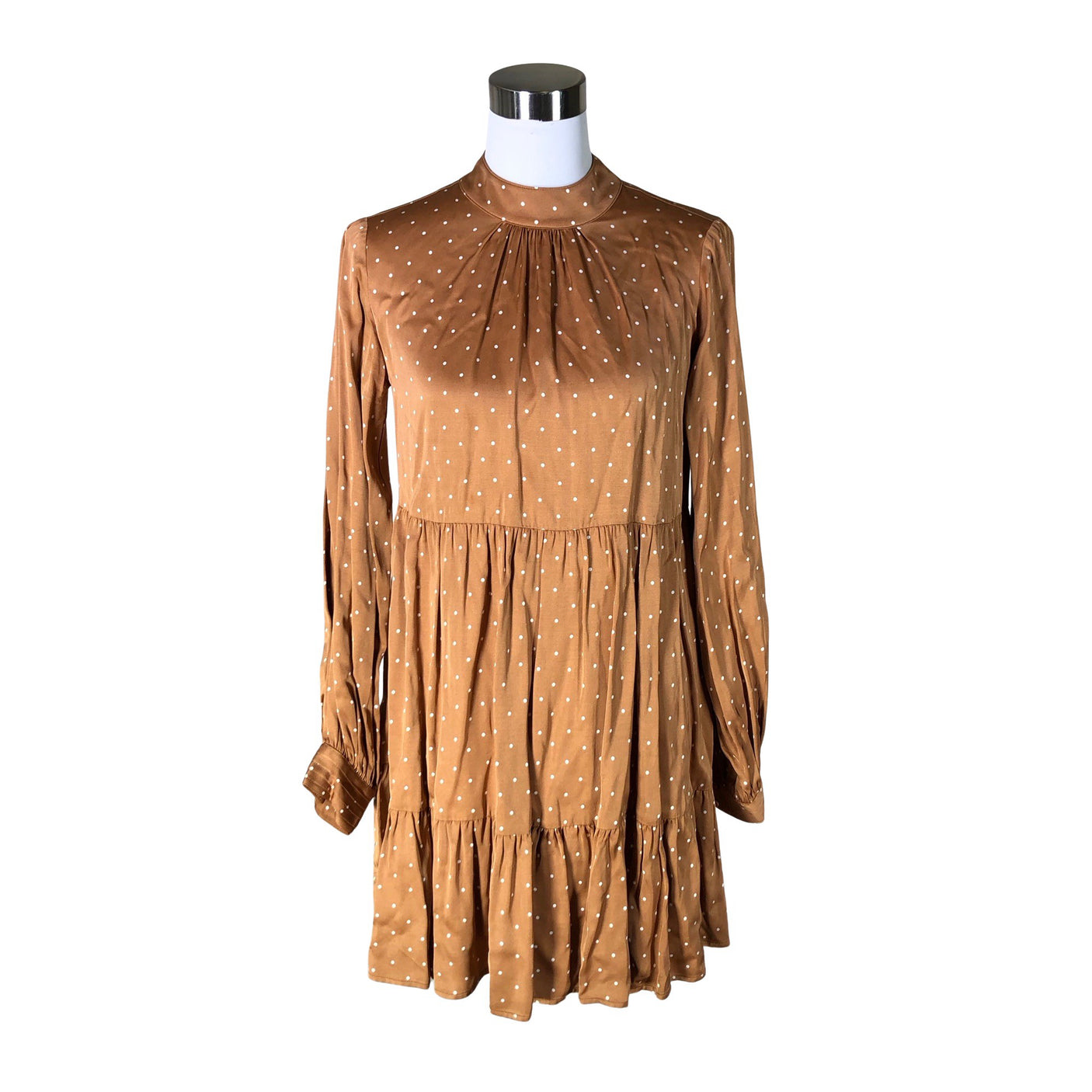 Unisex Edited - Schiffon dress, size 36 - Brown (1)