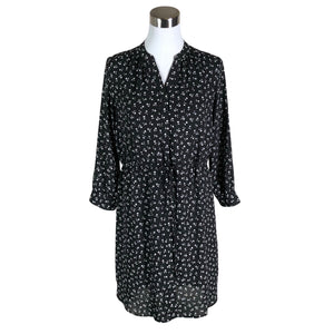 Unisex Selected - Schiffon dress, size 36 - Black (1)