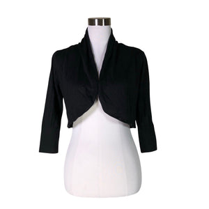 Unisex InWear - Knit bolero jacket, size 36 - Black (1)
