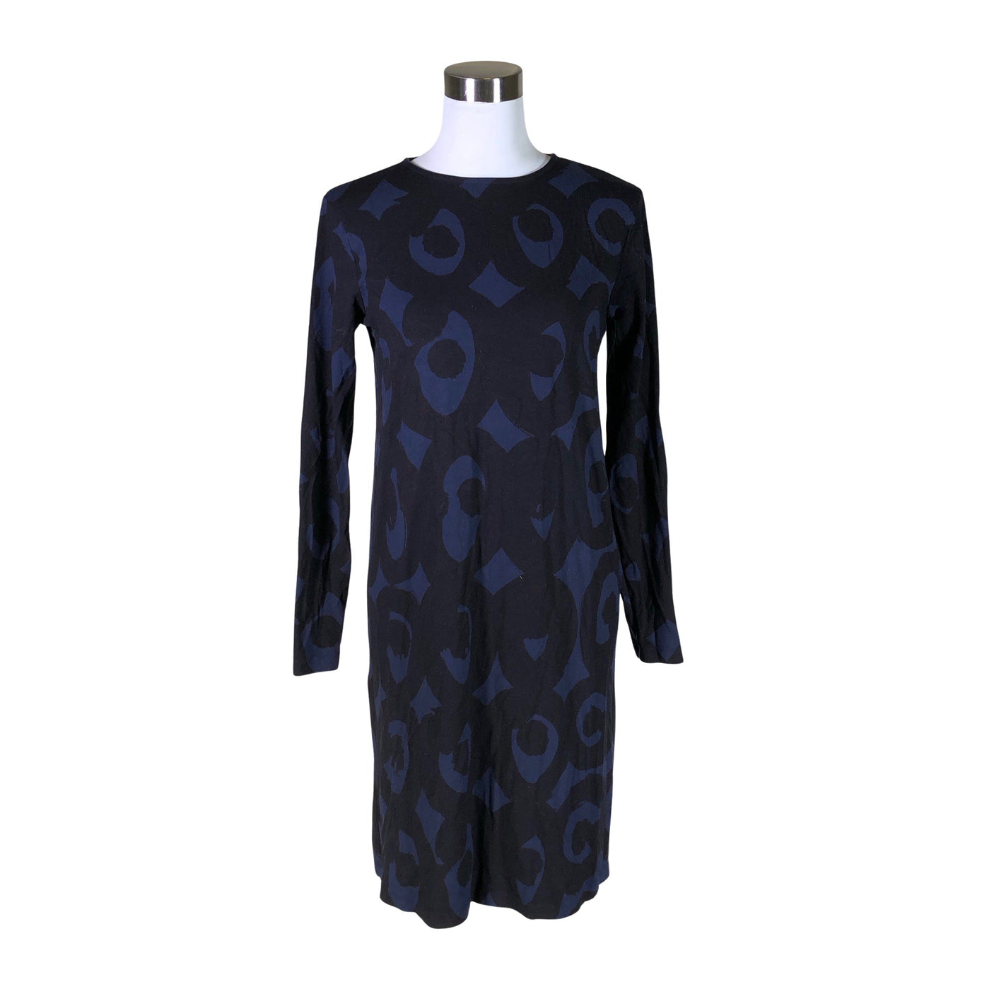 Unisex Marimekko - Tricot dress, size 38 - Blue (1)