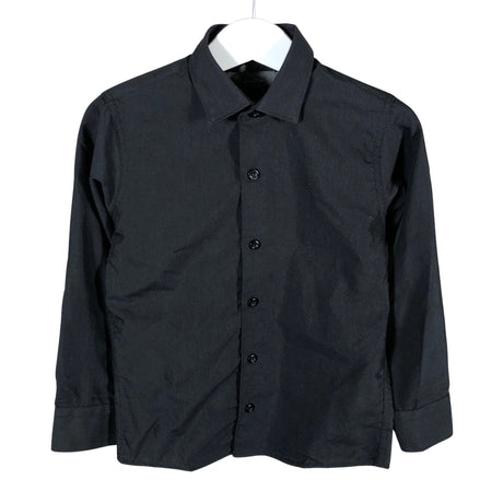 Unisex Mingel - Collared shirt, size 98 - 104 - Black ()
