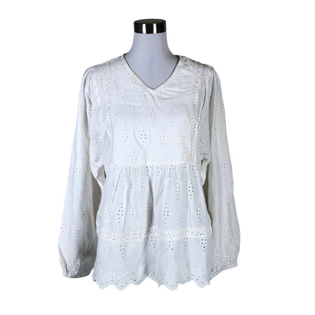 Unisex O.I.S - Blouse, size 38 - White ()