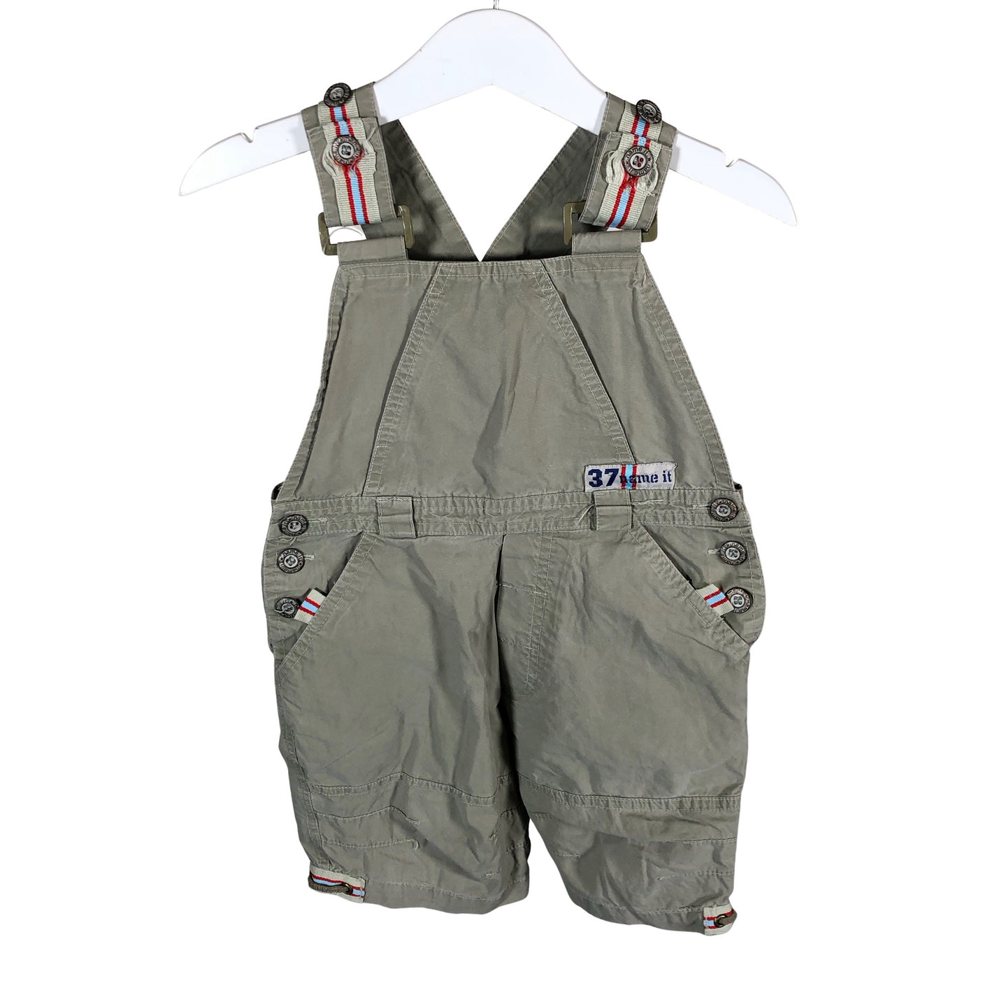 Unisex Name It - Short overalls, size 80 - 86 - Beige (1)