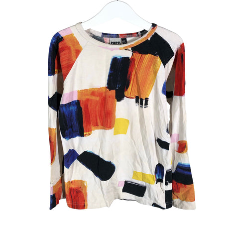 Unisex Papu - Tricot shirt, size 122 - 128 - Beige ()