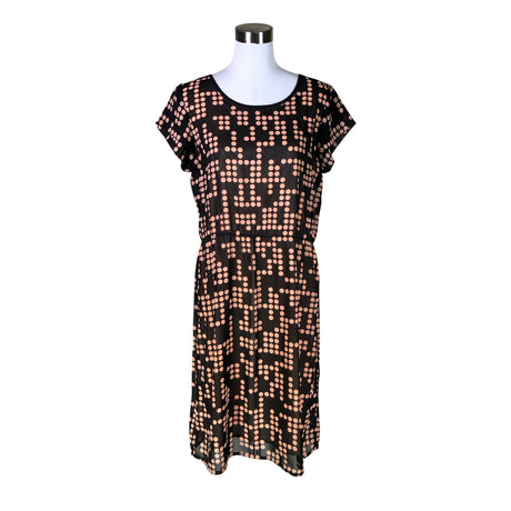 Unisex St-martins - Schiffon dress, size 40 - Black ()
