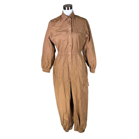 Unisex Even&Odd - Overalls, size 36 - Brown ()