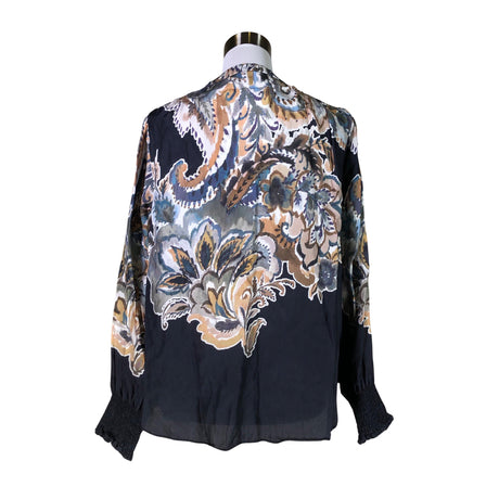 Unisex Gustav - Blouse, size 38 - Blue (2)