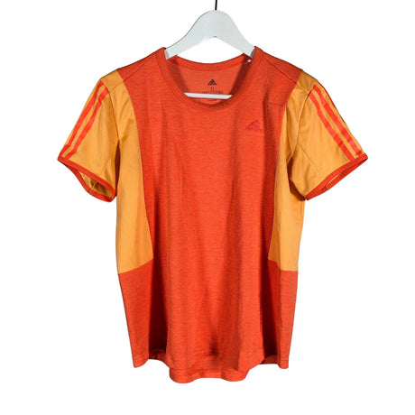 Unisex Adidas - Sports shirt, short sleeve, size 36 - Orange ()
