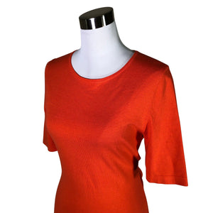 Unisex Luisa Cerano - Knit dress, size 38 - Orange (3)