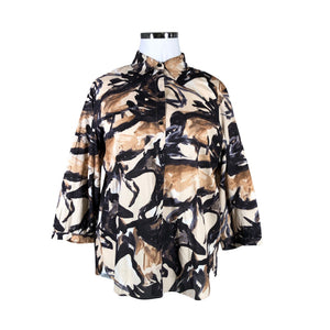 Unisex Gerry Weber - Blouse, size 46 - Brown (1)