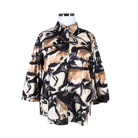 Unisex Gerry Weber - Blouse, size 46 - Brown ()