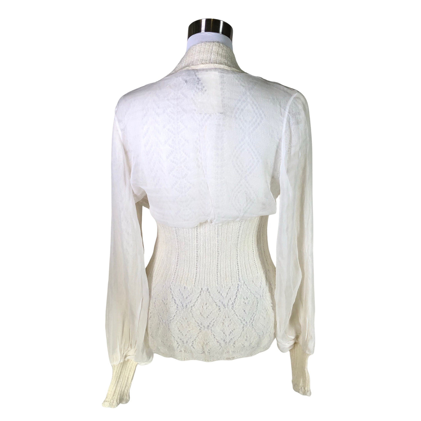 Unisex Sportmax - Cardigan, size 38 - Natural white (2)