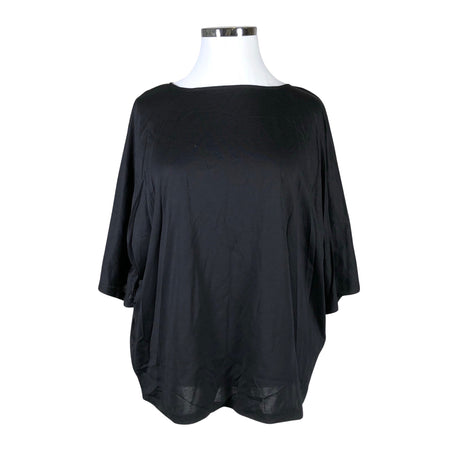 Unisex Ril's - Short-sleeved blouse, size 42 - Black ()