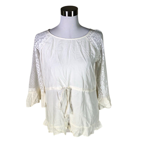 Unisex David - Blouse, size 40 - Natural white ()