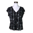 Unisex Yaya - Short-sleeved blouse, size 38 - Black ()