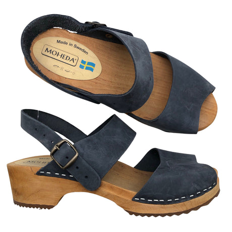 Unisex Moheda - Heeled sandals, size 40 - Blue ()