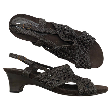 Unisex Gabor - Heeled sandals, size 44 - Brown ()