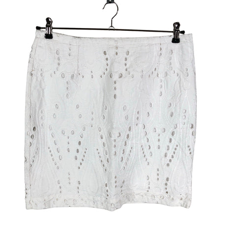 Unisex New Look - Fabric skirt, size 42 - White ()