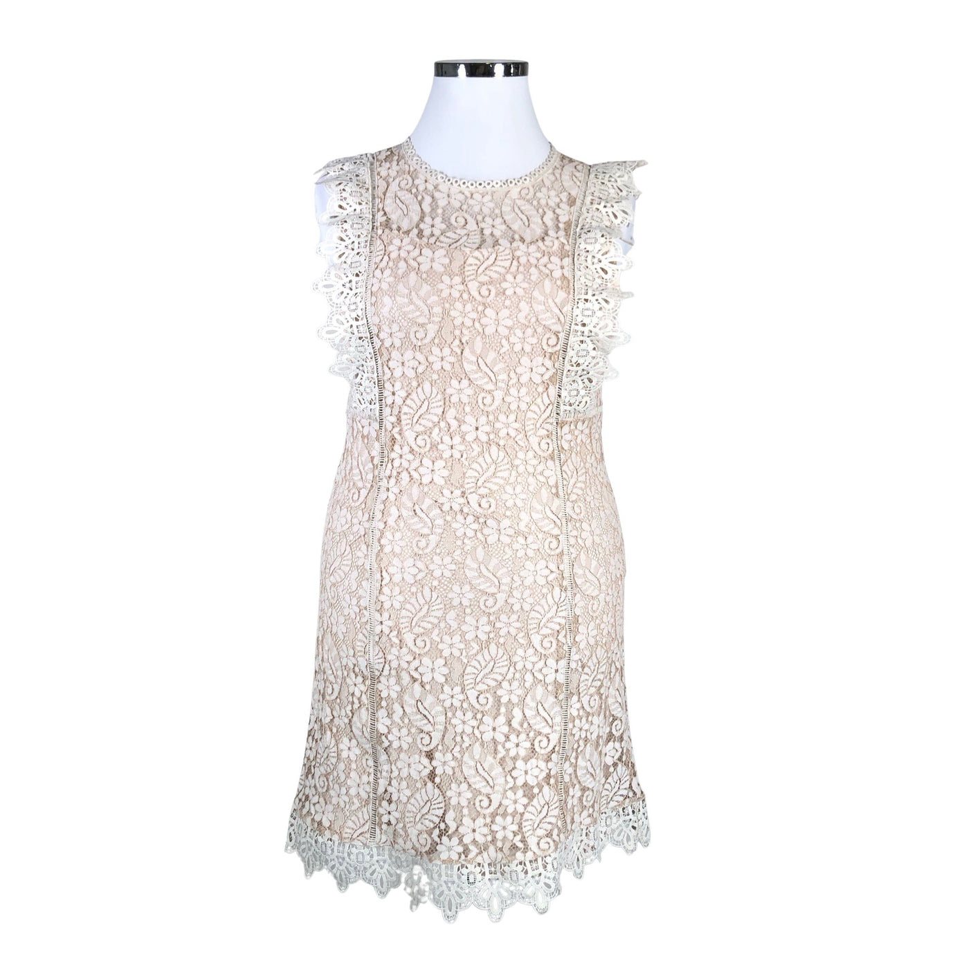 Unisex Cream - Juhlamekko, koko 44 -  (1)