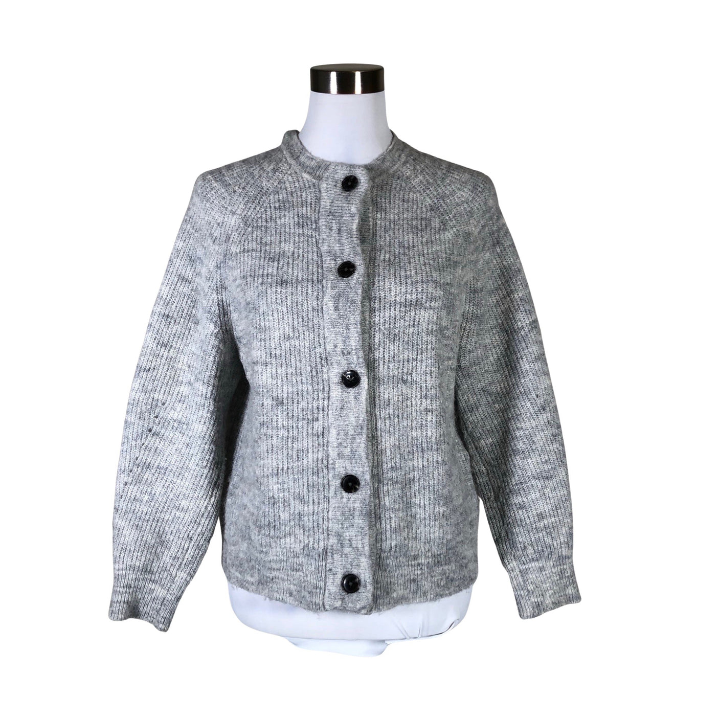 Unisex Selected - Cardigan, size 34 - Gray (1)