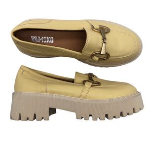 Unisex Vamsko - Loafers, size 40 - Yellow (1)